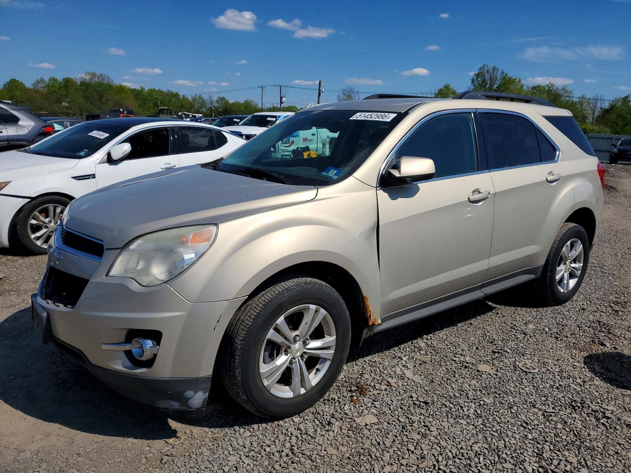 2012 CHEVROLET EQUINOX LT | 2GNFLNEK9C6346379 | UPCARS