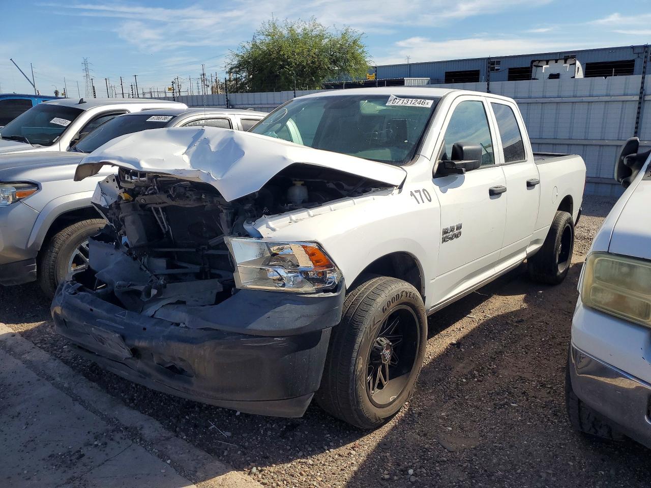 2018 RAM 1500 ST | 1C6RR6FG3JS283916 | UPCARS