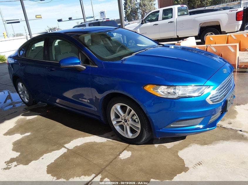 2018 FORD FUSION HYBRID S | 3FA6P0UU5JR243488 | UPCARS