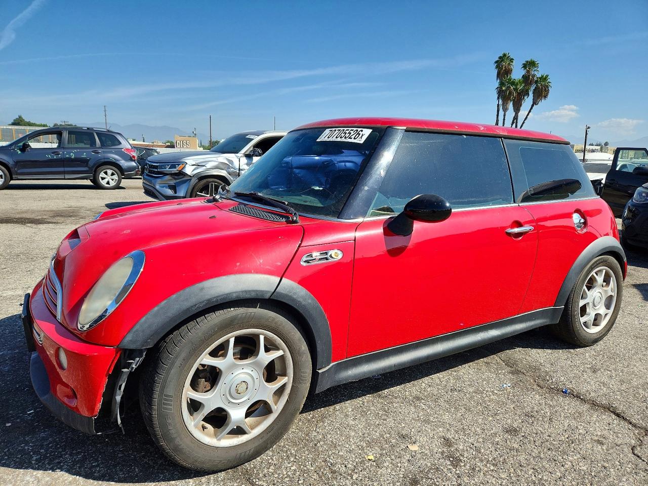 2004 MINI COOPER S | WMWRE33474TD87031 | UPCARS