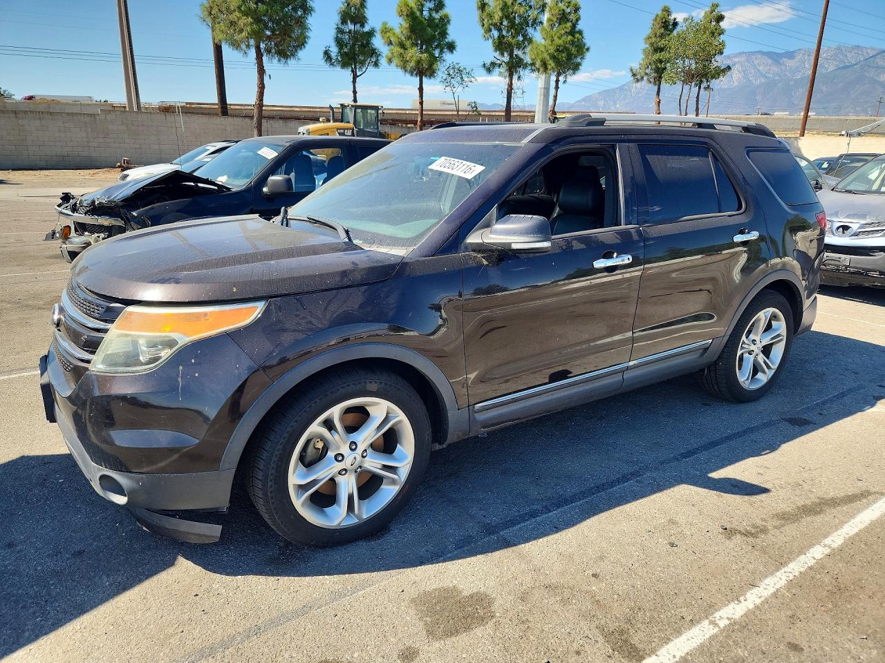 2013 FORD EXPLORER LIMITED | 1FM5K7F81DGC24893 | UPCARS