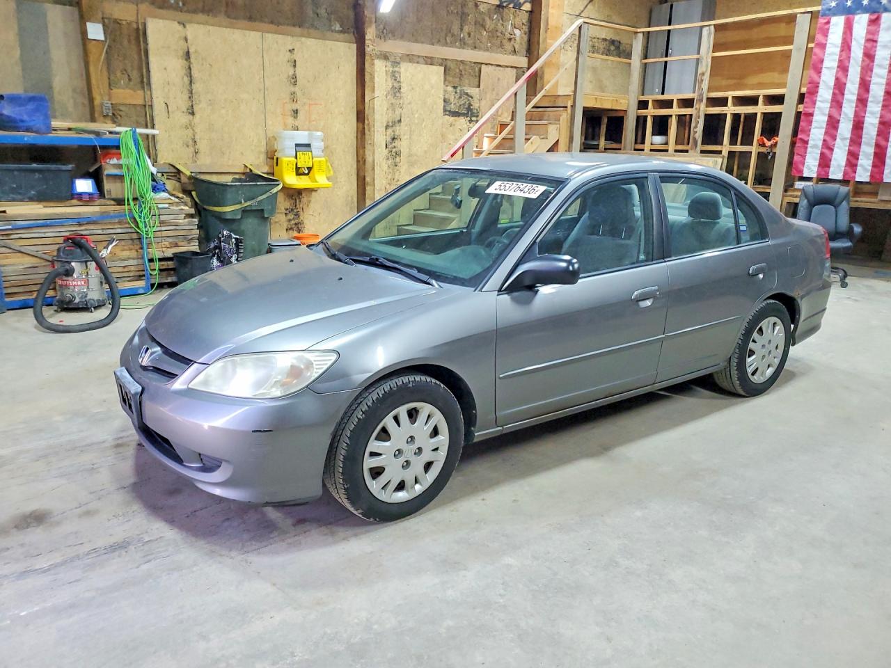 2005 HONDA CIVIC LX | 2HGES16625H522344 | UPCARS