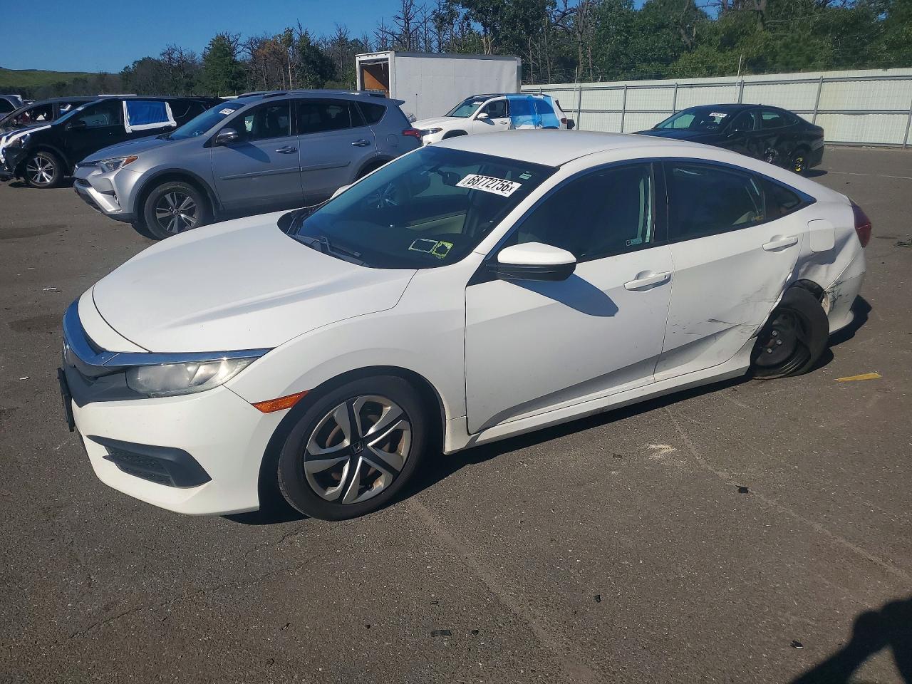 2018 HONDA CIVIC LX | 2HGFC2F50JH574483 | UPCARS