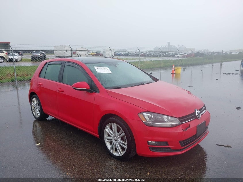2015 VOLKSWAGEN GOLF TDI SE 4-DOOR | 3VW2A7AU5FM020098 | UPCARS