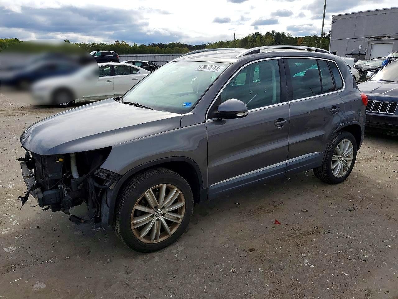 2012 VOLKSWAGEN TIGUAN S | WVGAV7AX3CW003336 | UPCARS
