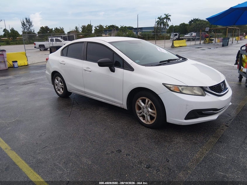 2015 HONDA CIVIC LX | 19XFB2F5XFE029654 | UPCARS