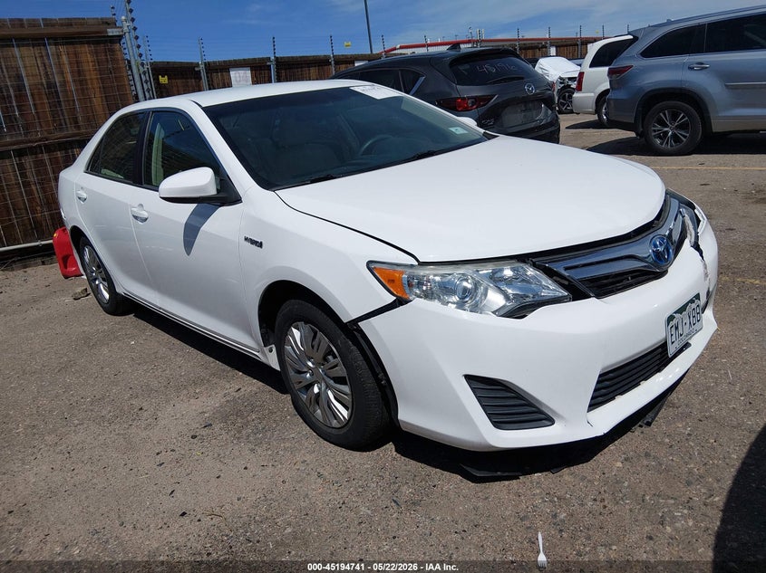 2014 TOYOTA CAMRY HYBRID LE | 4T1BD1FK4EU103848 | UPCARS