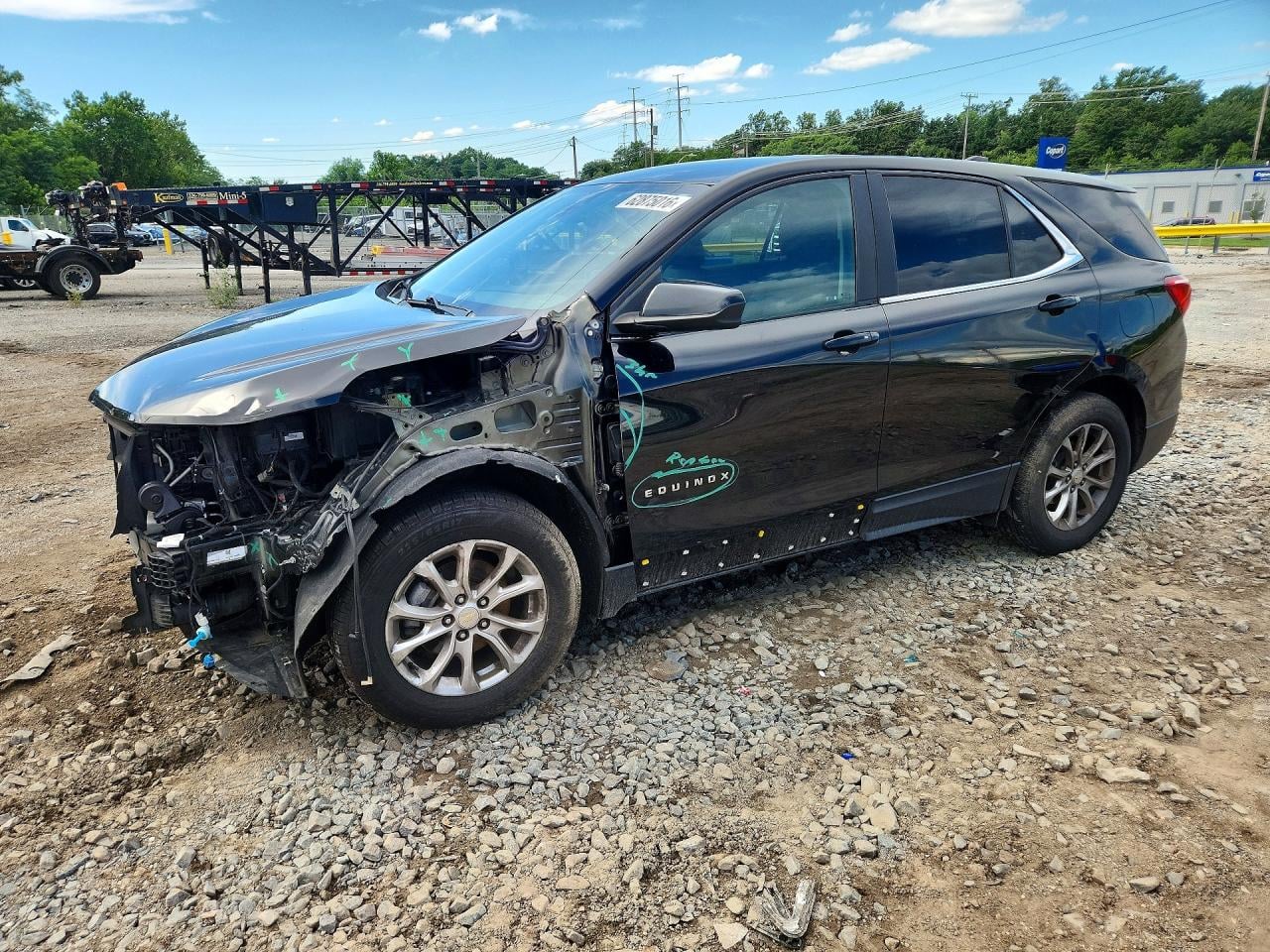 2021 CHEVROLET EQUINOX LT | 3GNAXKEV6ML371986 | UPCARS