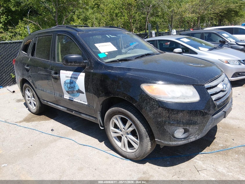 2012 HYUNDAI SANTA FE LIMITED V6 | 5XYZK4AG9CG110922 | UPCARS