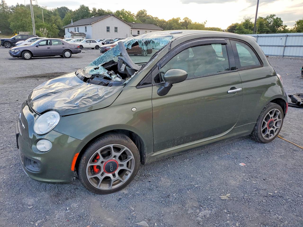 2015 FIAT 500 SPORT | 3C3CFFBRXFT579783 | UPCARS