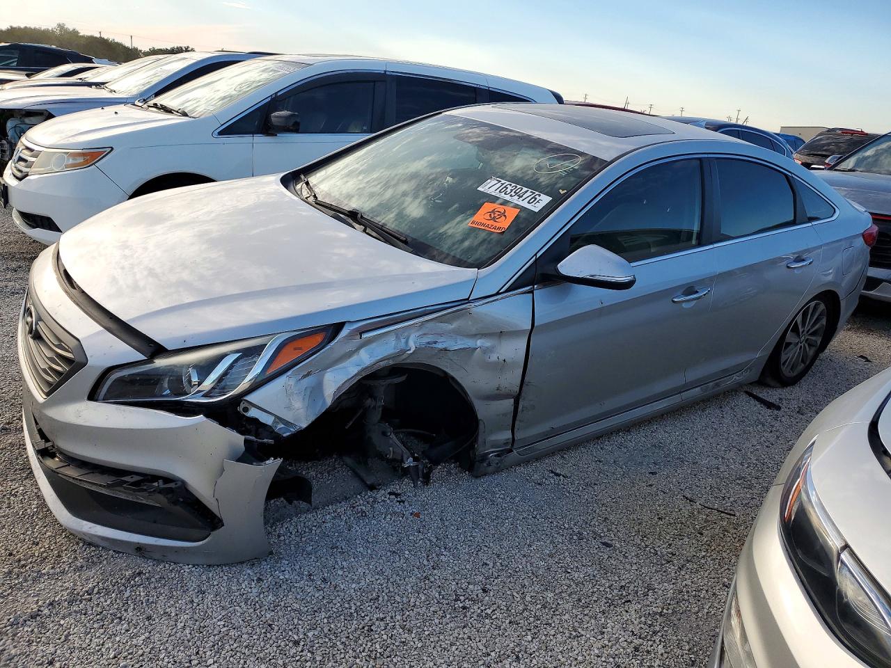 2017 HYUNDAI SONATA SPORT | 5NPE34AF4HH489167 | UPCARS