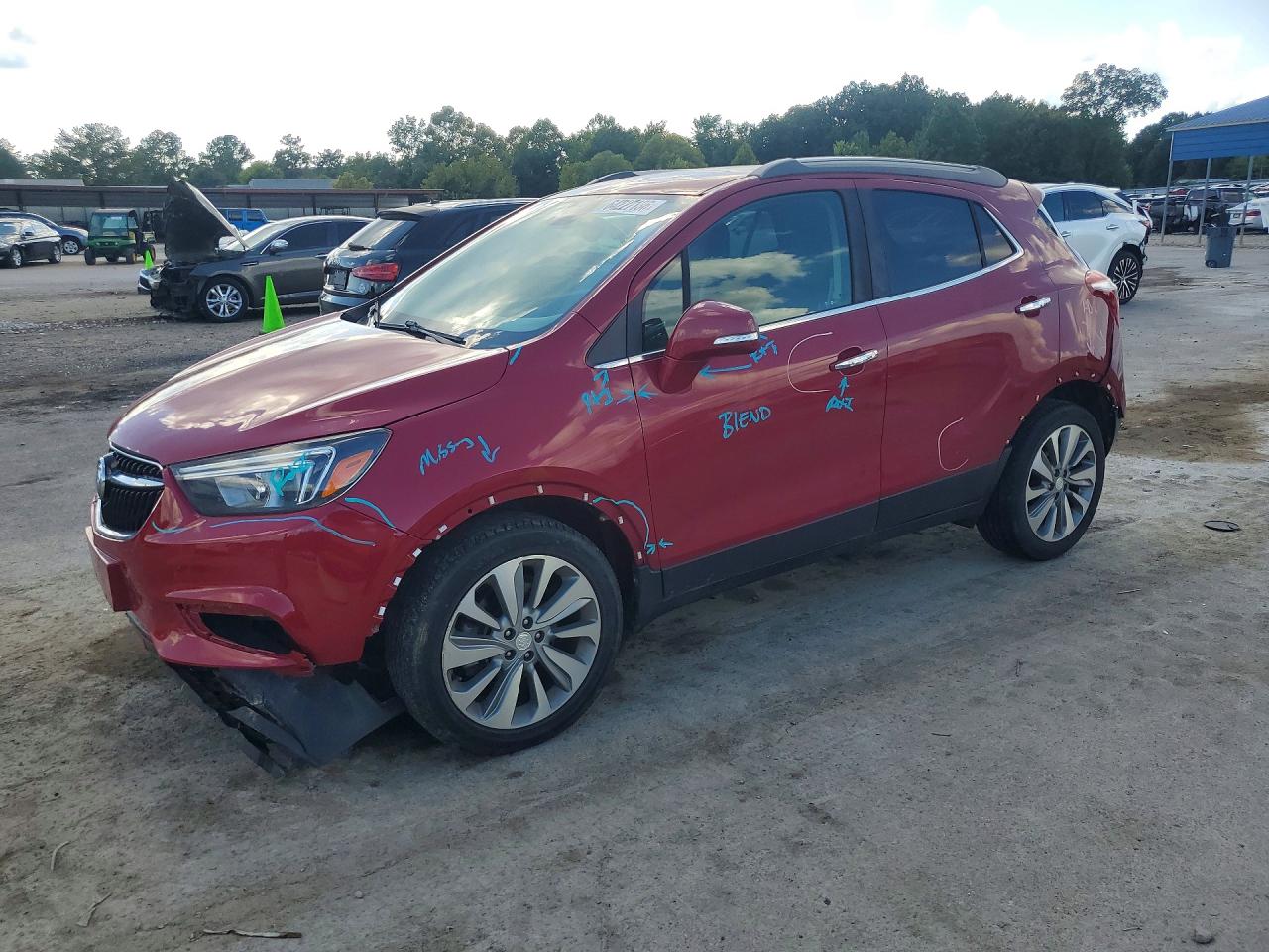 2018 BUICK ENCORE PREFERRED | KL4CJASB7JB717977 | UPCARS