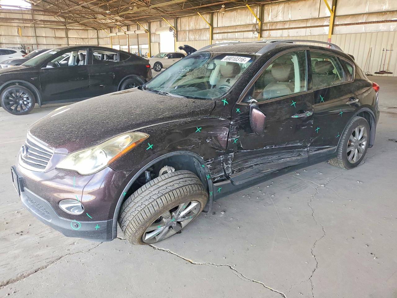 2010 INFINITI EX35 BASE | JN1AJ0HR3AM752728 | UPCARS