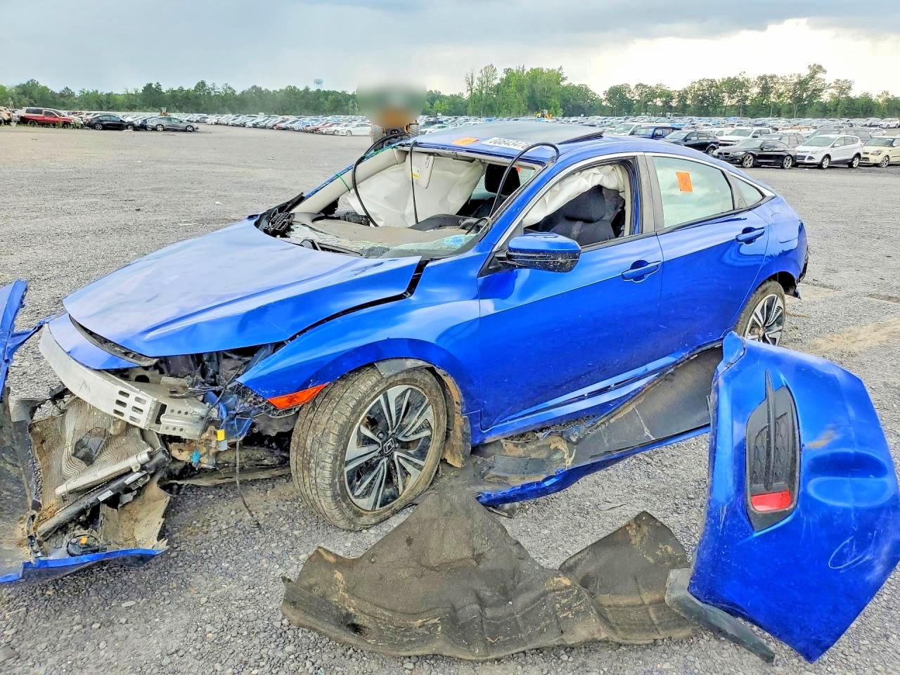 2017 HONDA CIVIC EX | 19XFC1E35HE019592 | UPCARS