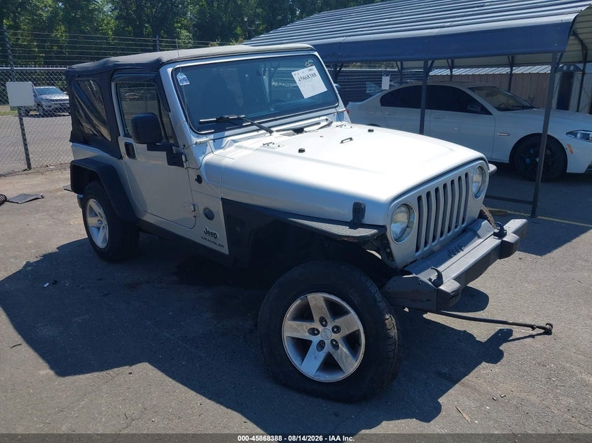 2004 JEEP WRANGLER X | 1J4FA39S14P790297 | UPCARS
