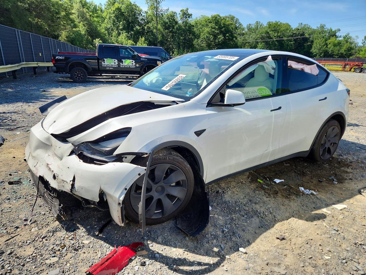2023 TESLA MODEL Y | 7SAYGDEE6PF672573 | UPCARS