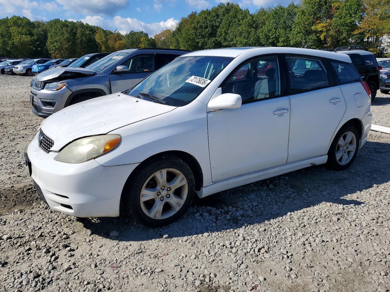 2003 TOYOTA MATRI XR | 2T1KR32E63C125488 | UPCARS