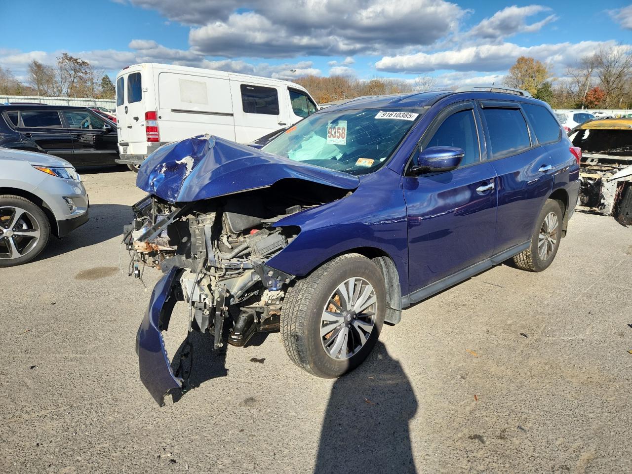 2017 NISSAN PATHFINDER S | 5N1DR2MMXHC912222 | UPCARS