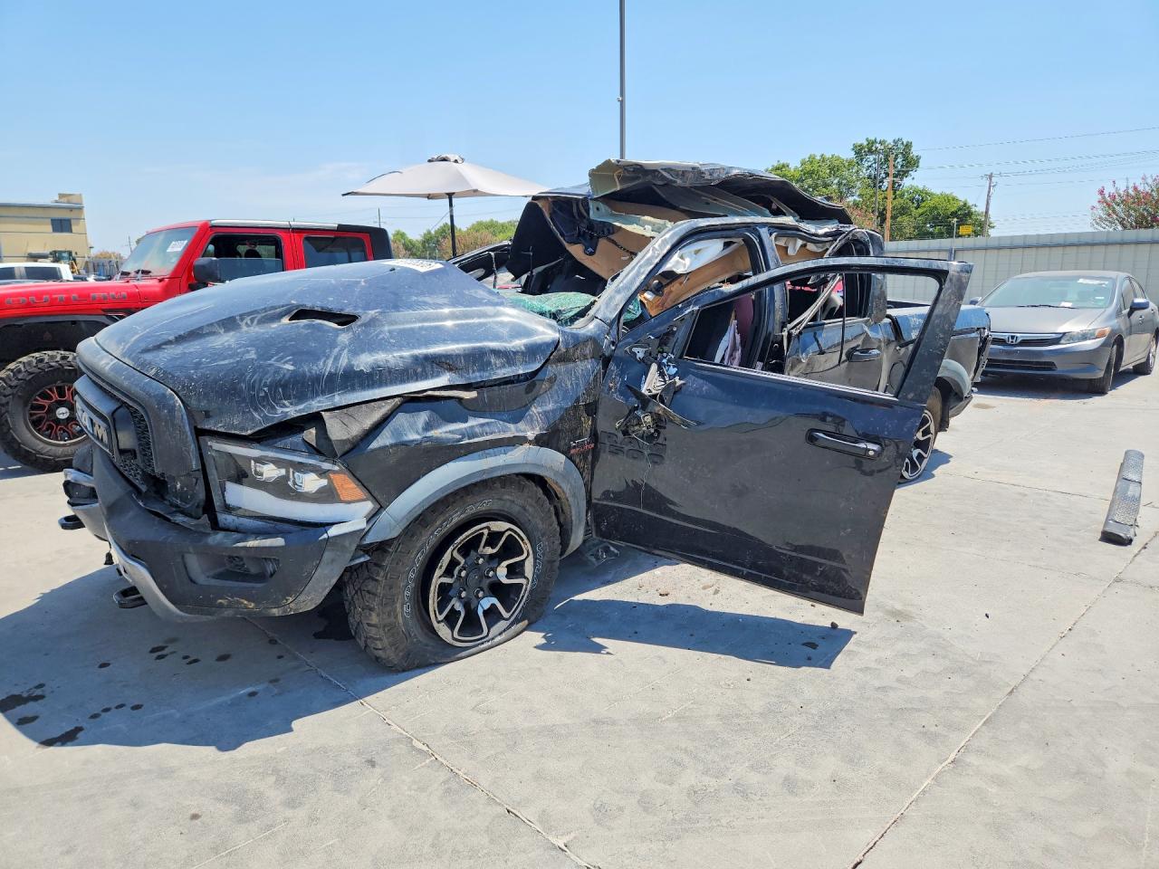 2015 RAM 1500 REBEL | 1C6RR7YT8FS751355 | UPCARS