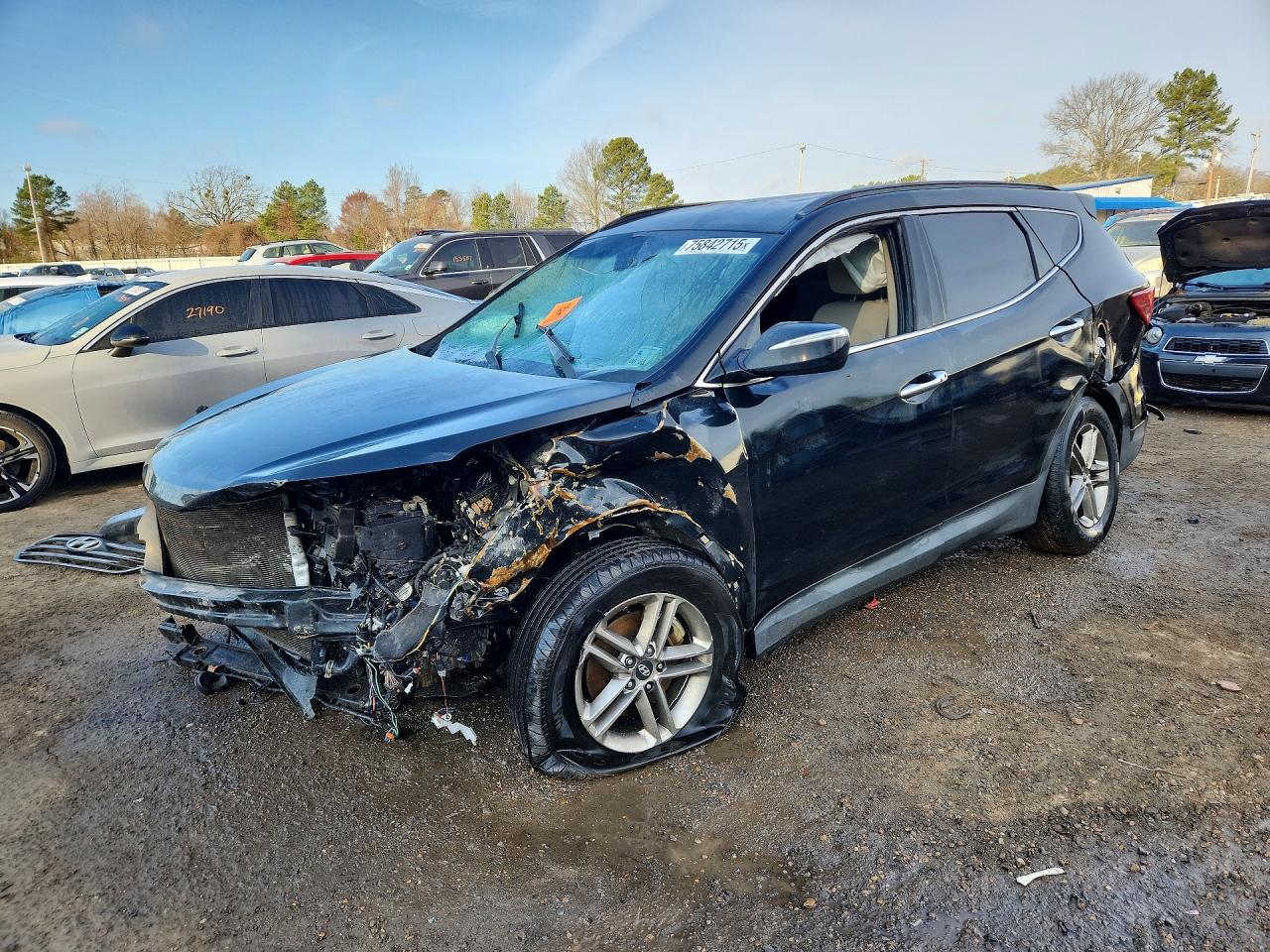 2018 HYUNDAI SANTA FE 2.4L | 5NMZU3LB5JH100168 | UPCARS
