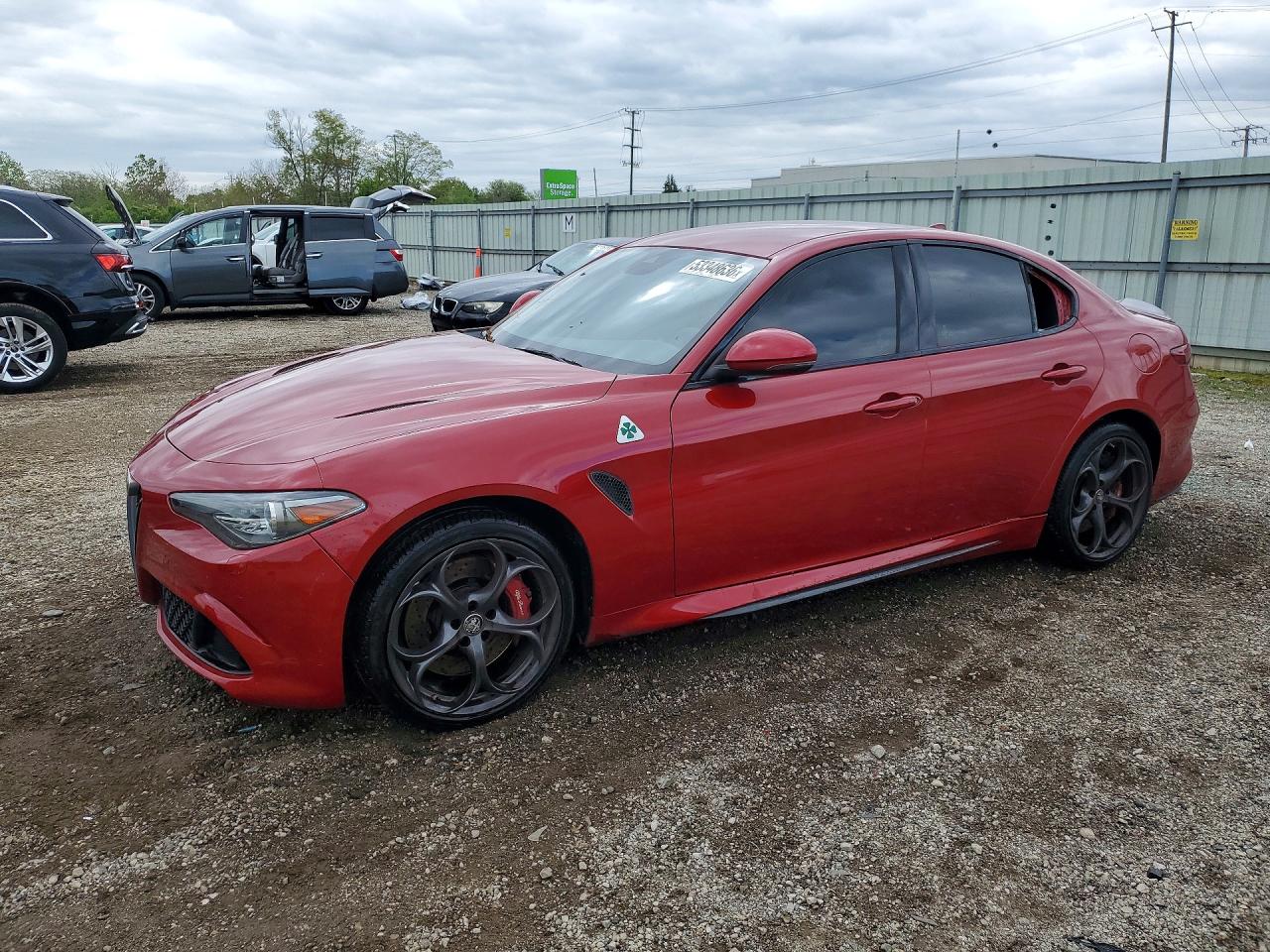 2018 ALFA ROMEO GIULIA QUADRIFOGLIO | ZARFAEAV1J7581909 | UPCARS