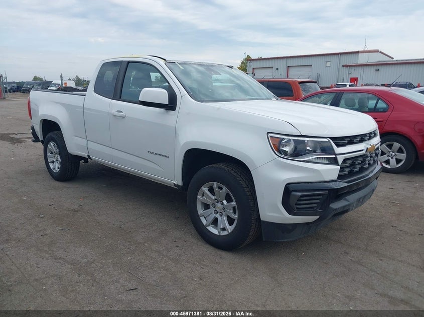 2021 CHEVROLET COLORADO 2WD  LONG BOX LT | 1GCHSCEA9M1143450 | UPCARS