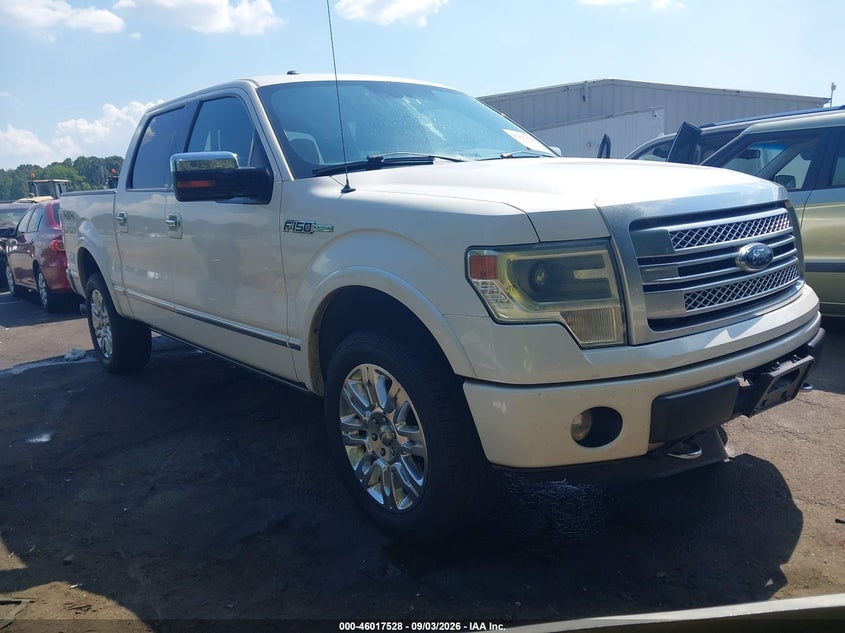2013 FORD F-150 PLATINUM | 1FTFW1EF0DFC43595 | UPCARS