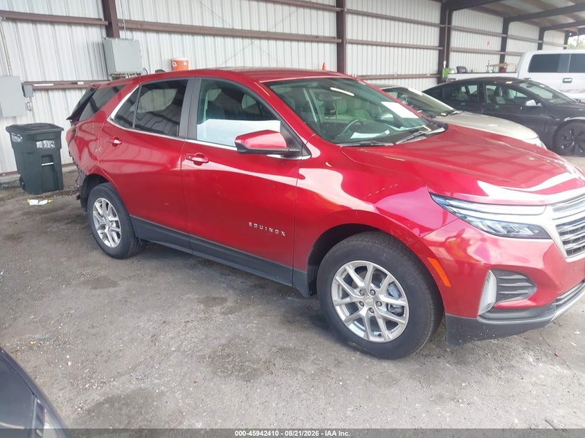 2022 CHEVROLET EQUINOX FWD LT | 3GNAXKEV9NL158418 | UPCARS