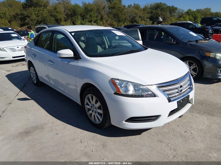 2015 NISSAN SENTRA S | 3N1AB7AP3FY366233 | UPCARS