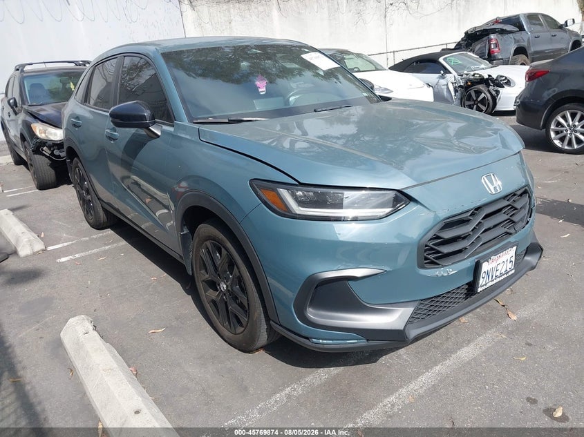 2025 HONDA HR-V 2WD SPORT | 3CZRZ1H59SM706624 | UPCARS