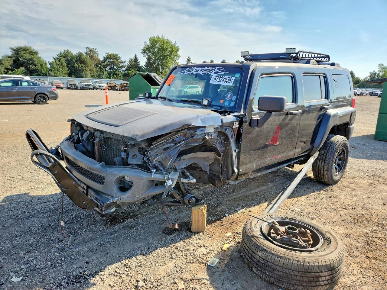 2008 HUMMER H3 | 5GTEN13E388110843 | UPCARS