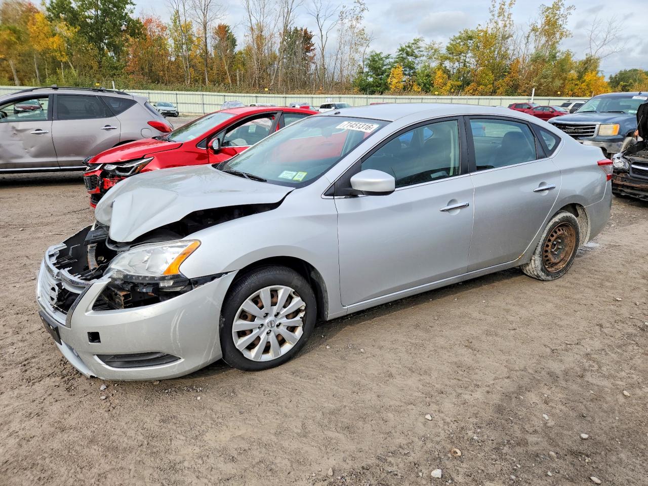 2014 NISSAN SENTRA SV | 3N1AB7APXEY209765 | UPCARS