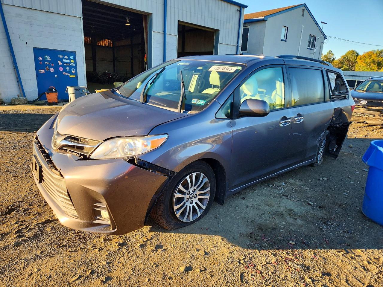 2019 TOYOTA SIENNA XLE 8-PASSENGER | 5TDYZ3DC1KS002984 | UPCARS