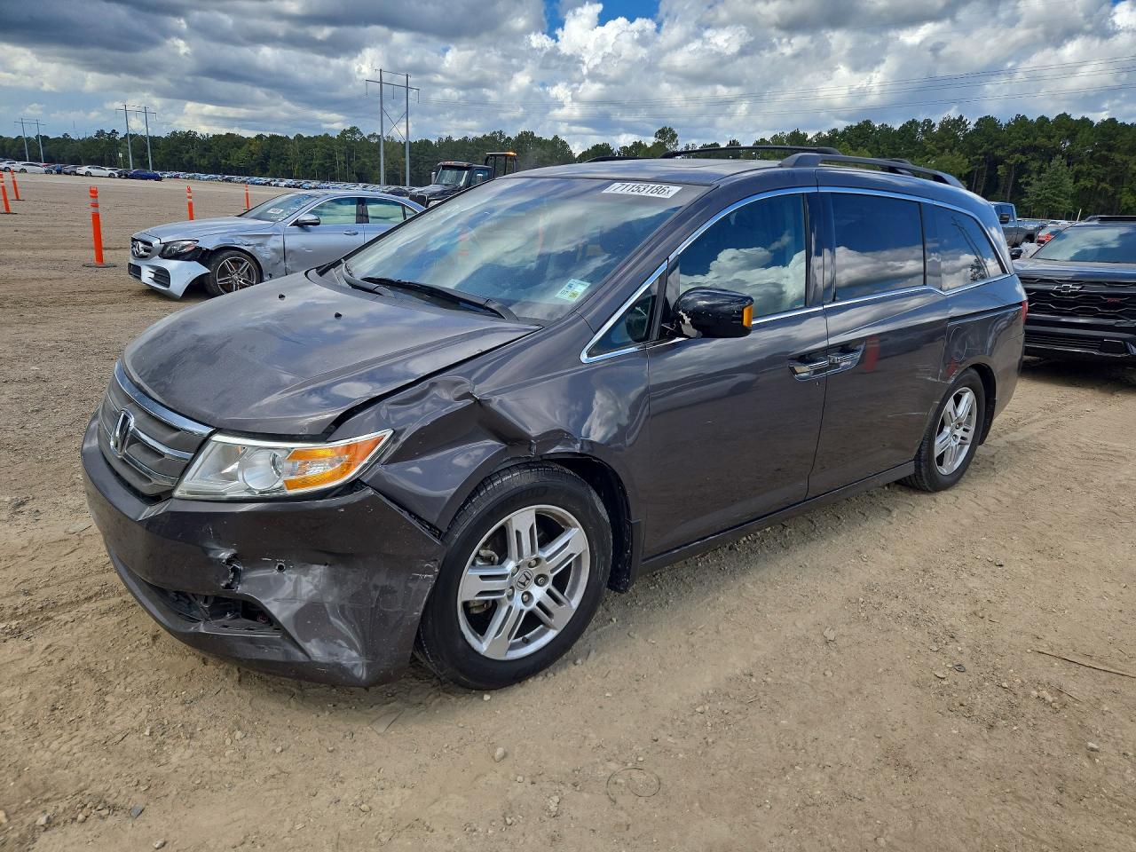 2013 HONDA ODYSSEY TOURING | 5FNRL5H9XDB026398 | UPCARS