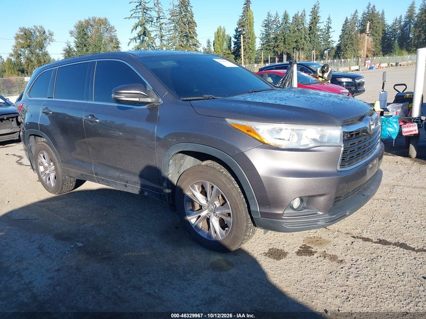 2015 TOYOTA HIGHLANDER LE PLUS V6 | 5TDBKRFH4FS172199 | UPCARS