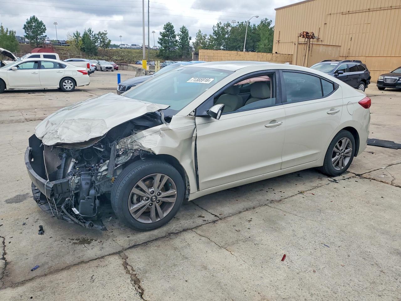 2018 HYUNDAI ELANTRA SEL | 5NPD84LF0JH342747 | UPCARS