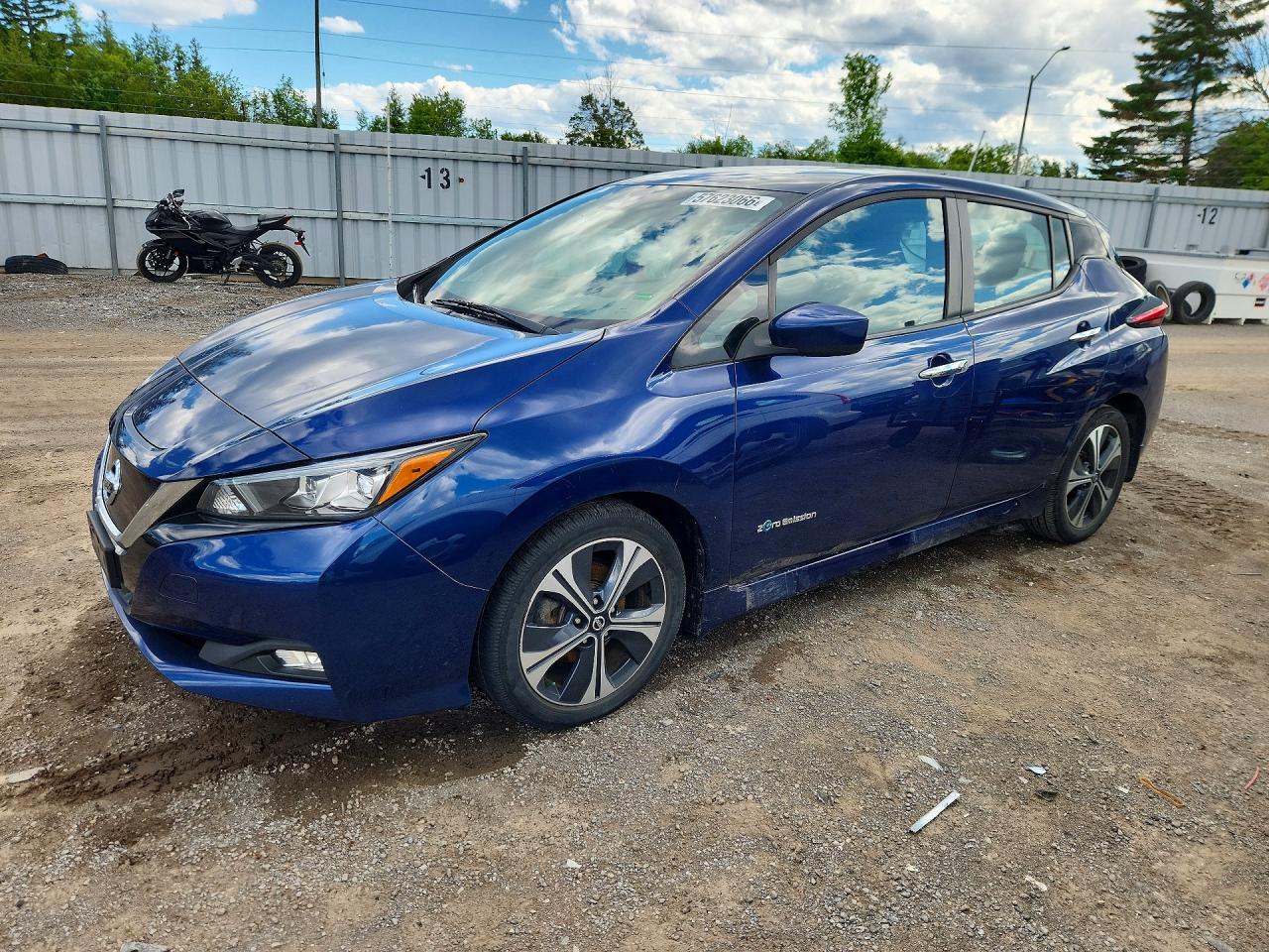 2018 NISSAN LEAF S | 1N4AZ1CP6JC300219 | UPCARS
