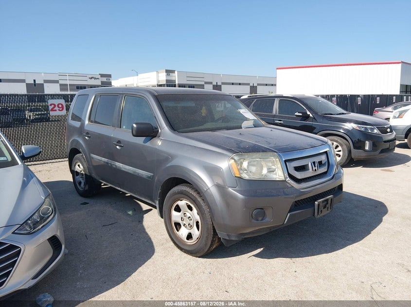 2011 HONDA PILOT LX | 5FNYF4H22BB043435 | UPCARS