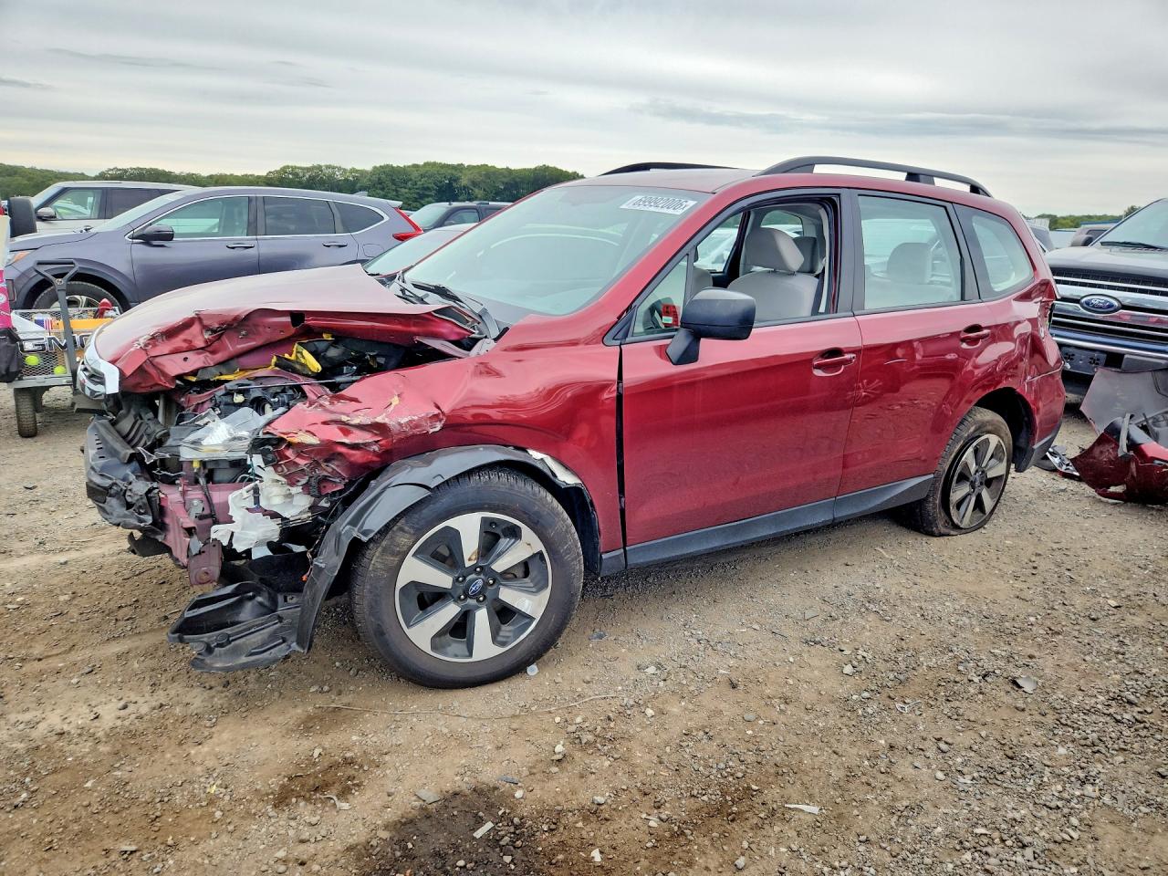2018 SUBARU FORESTER 2.5I | JF2SJABC2JH615141 | UPCARS