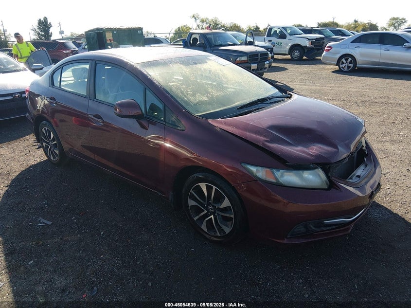 2013 HONDA CIVIC EX | 2HGFB2F86DH559049 | UPCARS
