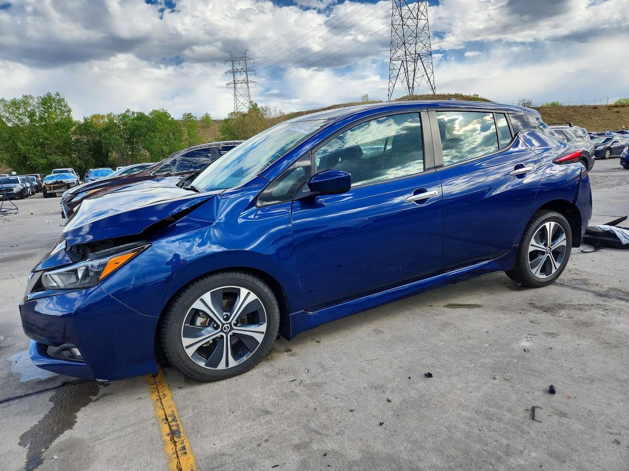 2022 NISSAN LEAF SV | 1N4AZ1CV3NC557956 | UPCARS