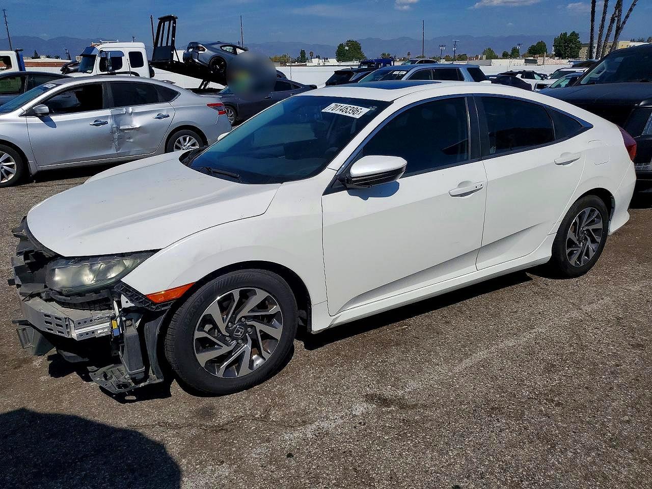 2017 HONDA CIVIC EX | 19XFC2F7XHE229922 | UPCARS