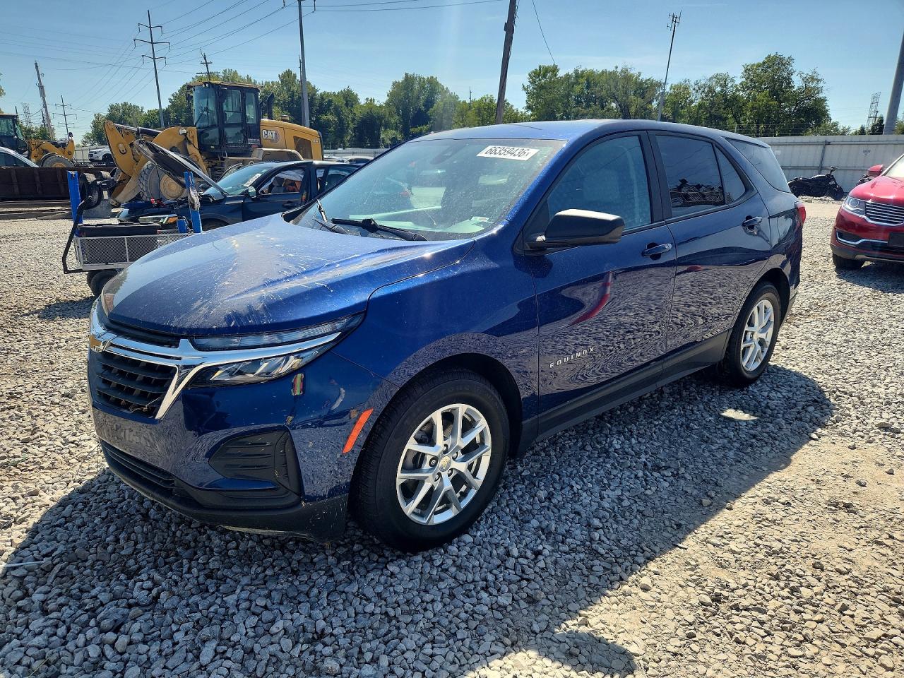 2022 CHEVROLET EQUINOX LS | 3GNAXHEVXNS106403 | UPCARS