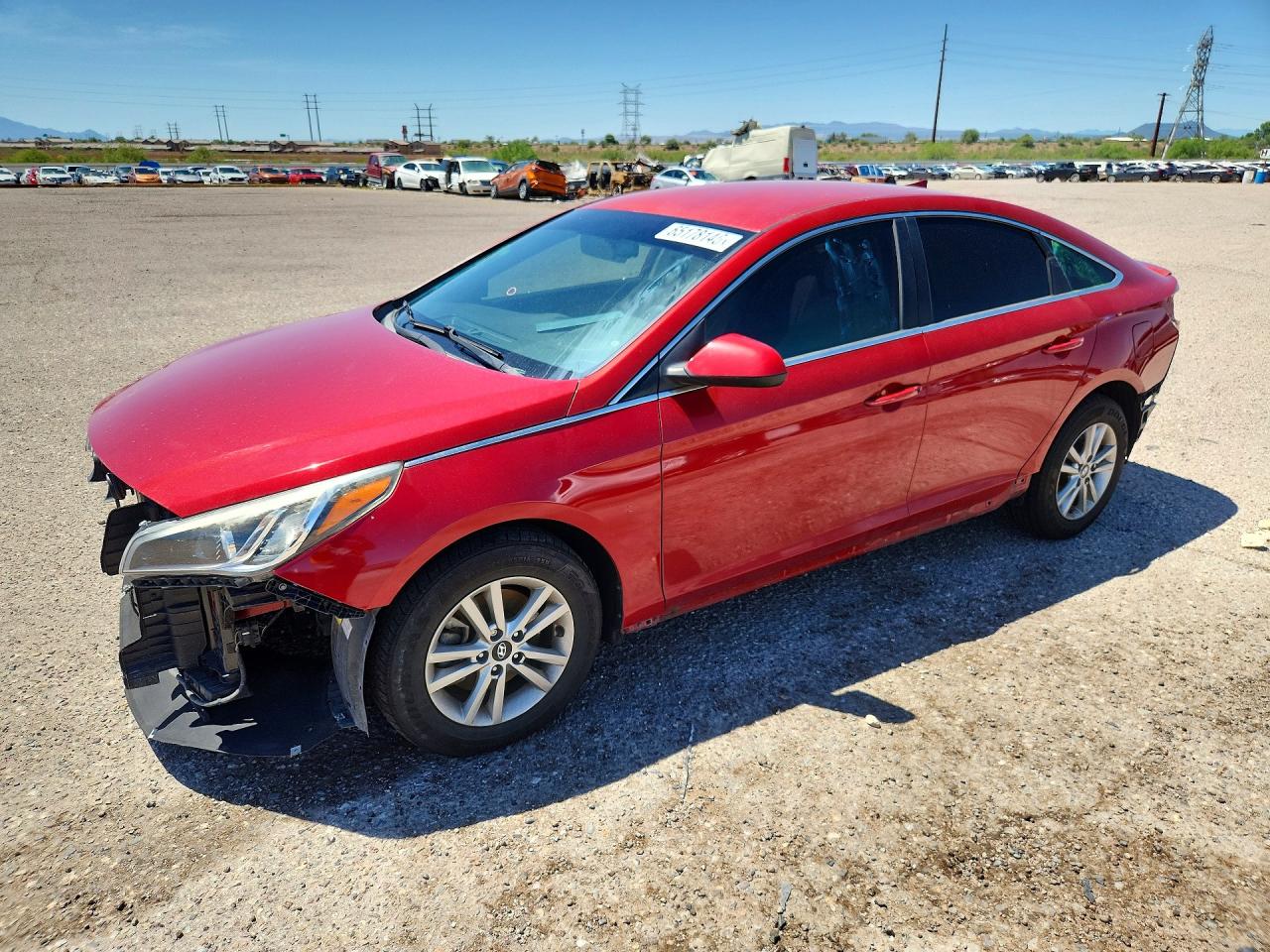 2017 HYUNDAI SONATA SE | 5NPE24AF0HH453172 | UPCARS