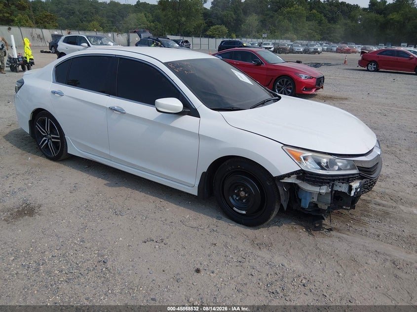 2017 HONDA ACCORD SPORT SE | 1HGCR2F1XHA294514 | UPCARS