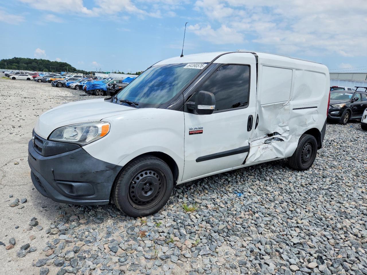 2017 RAM PROMASTER DELIVERY VAN | ZFBERFAB0H6G69723 | UPCARS