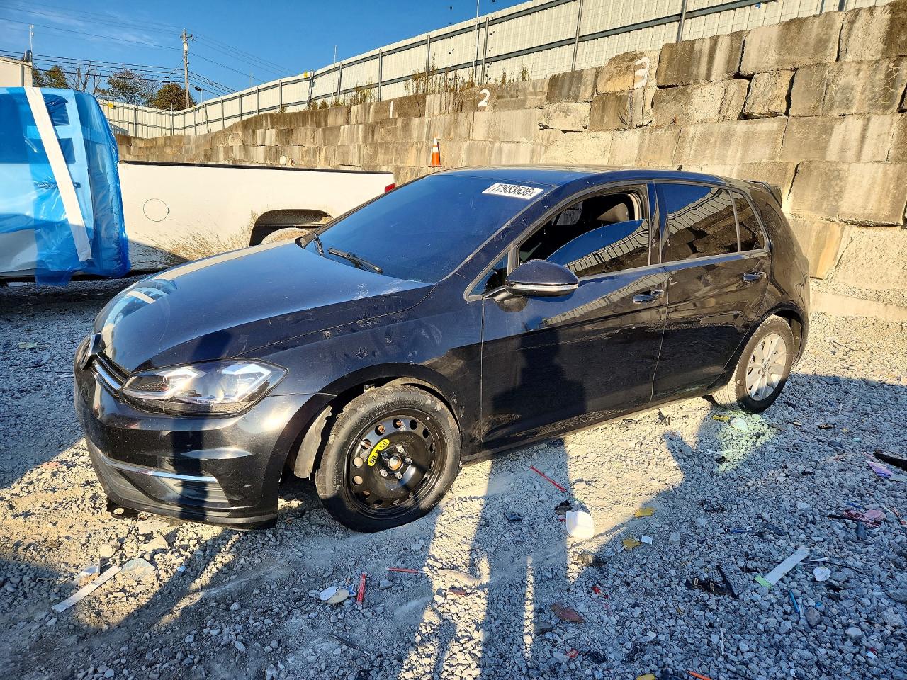 2019 VOLKSWAGEN GOLF S | 3VWG57AU8KM019824 | UPCARS