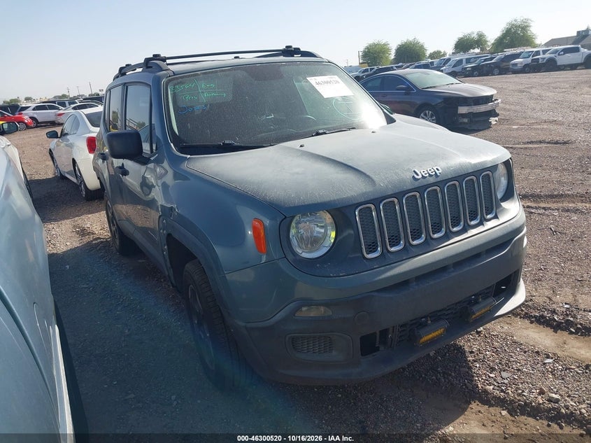 2017 JEEP RENEGADE SPORT 4X4 | ZACCJBAB1HPE69514 | UPCARS