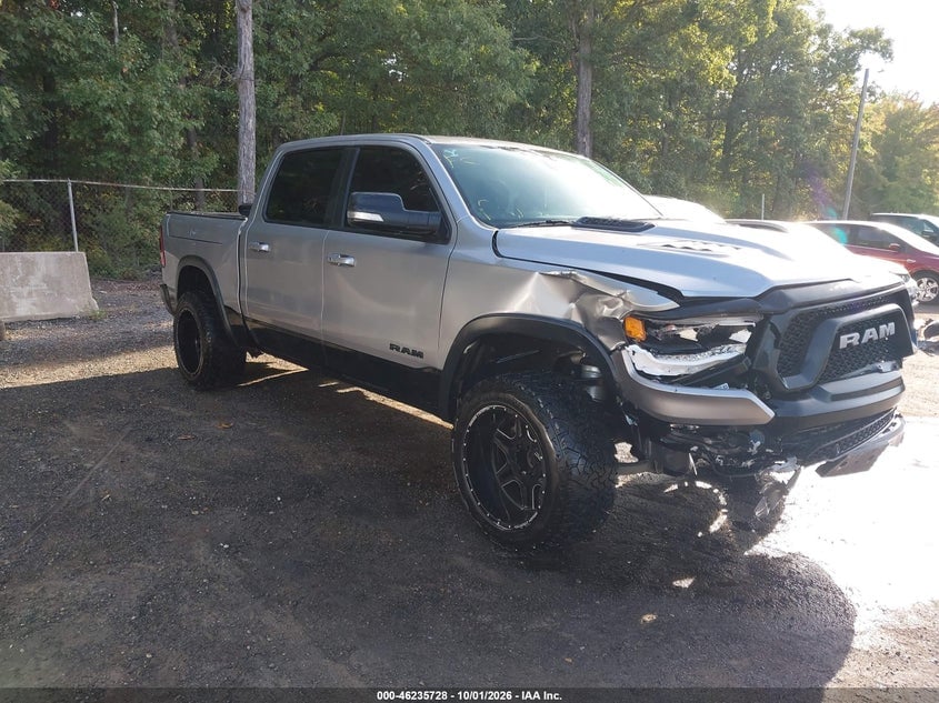 2019 RAM 1500 REBEL  4X4 5'7 BOX | 1C6SRFLT4KN778886 | UPCARS