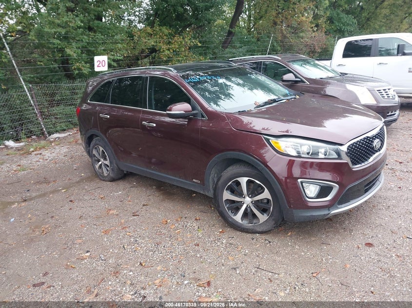 2017 KIA SORENTO 2.0T EX | 5XYPHDA1XHG187453 | UPCARS